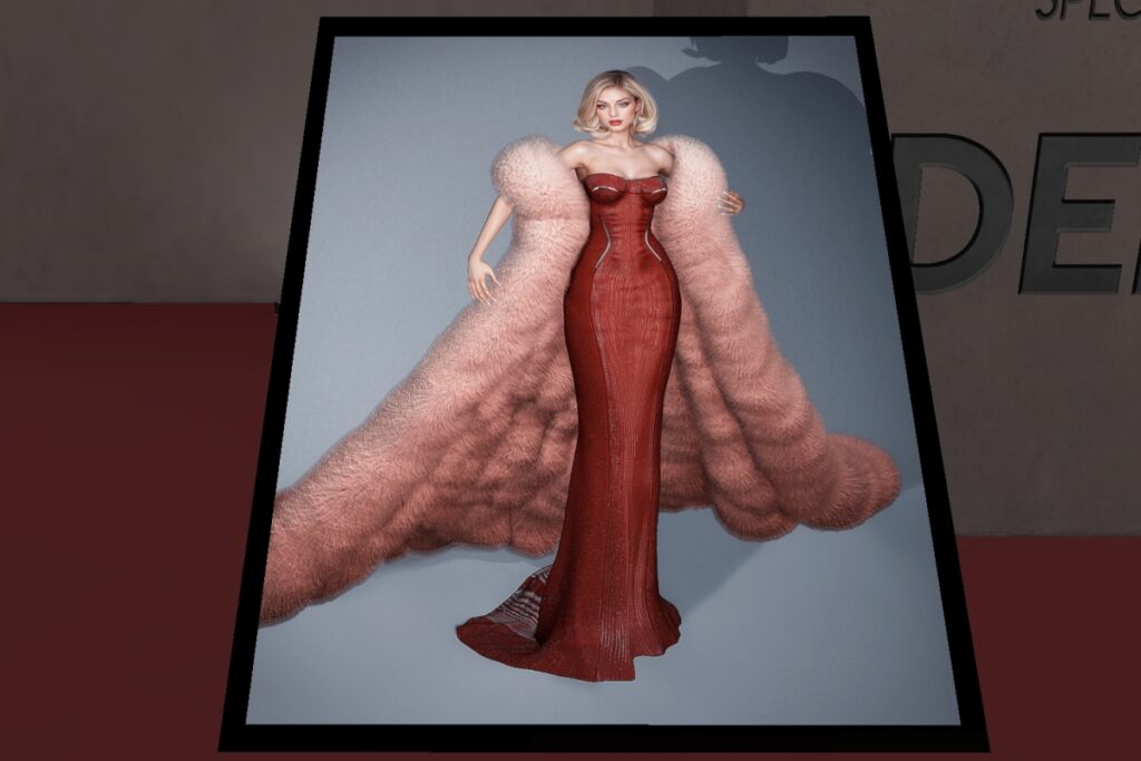 Eleonor Gown &amp; Fur Coat - Legacy/Maitreya/Reborn/+mods 	<a href="http://maps.secondlife.com/secondlife/DERNIER/127/129/1004" target="_blank">Teleport</a>