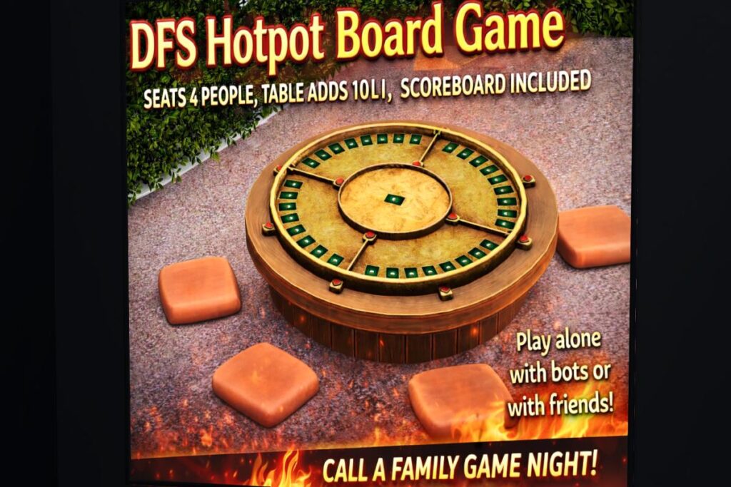 Hotpot Board Game, L$500