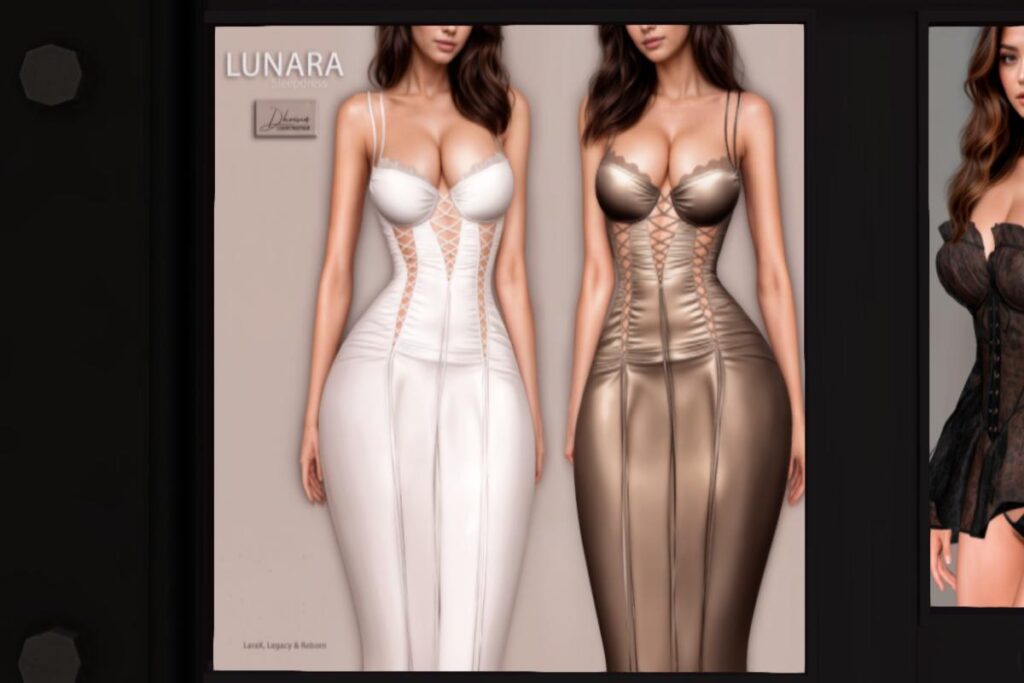 Lunara Dress - Legacy/MaitreyaX/Reborn, L$298 each/L$1298 FP