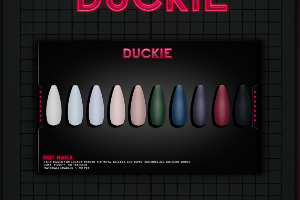 Dot Nails - Belleza/Inithium/Legacy/Maitreya/Reborn, L$