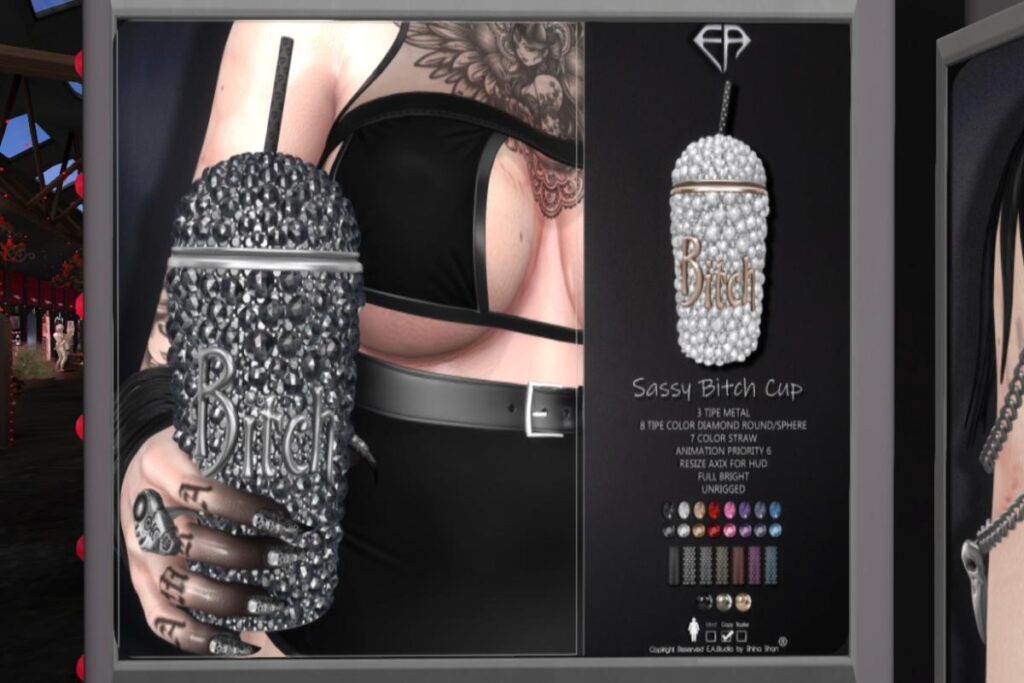 Bitch Cup Holdable, L$280