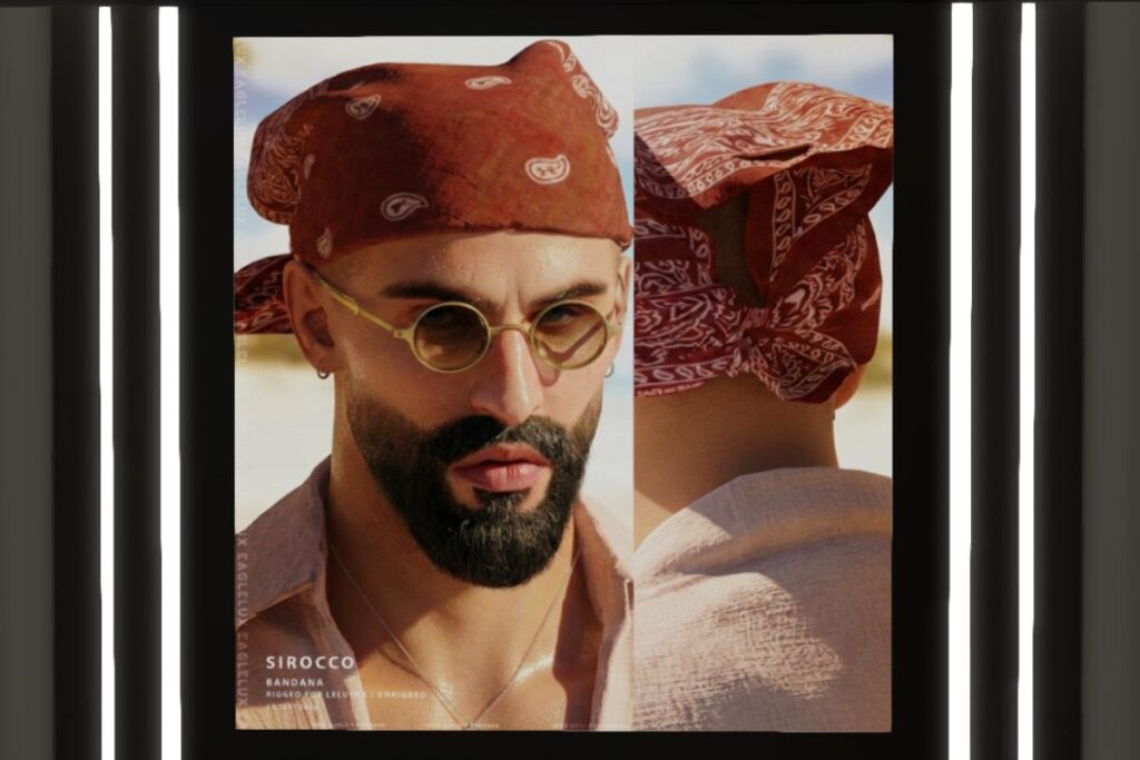 Sirocco Bandana, L$350