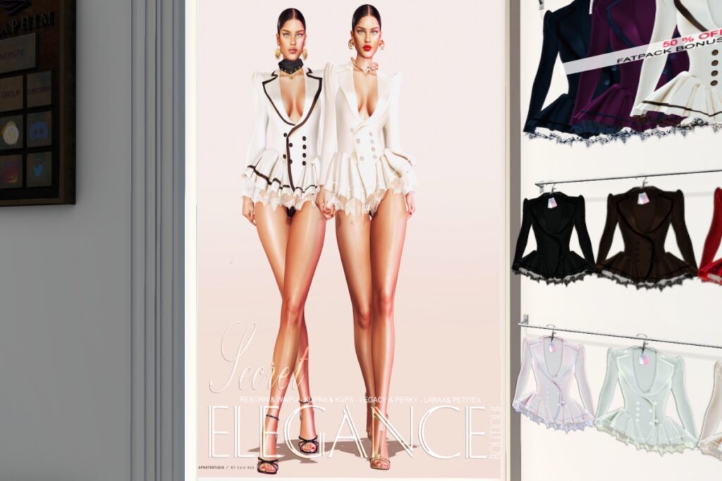 Secret Jacket - Inithium/Legacy/MaitreyaX/Reborn/+mods, L$250 each/L$1500 FP