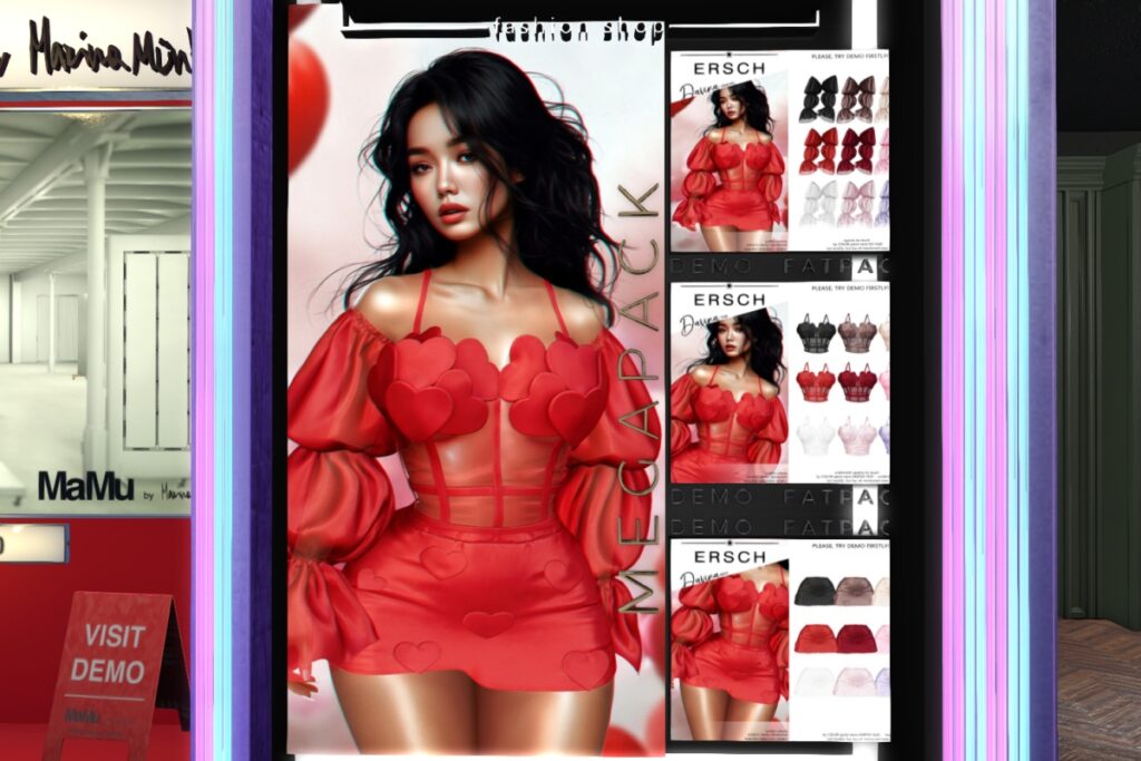 Davina Skirt, Sleeves, &amp; Top -  Legacy/MaitreyaX/Reborn/+mods, L$199 each/L$999 each FP/L$2599 MP