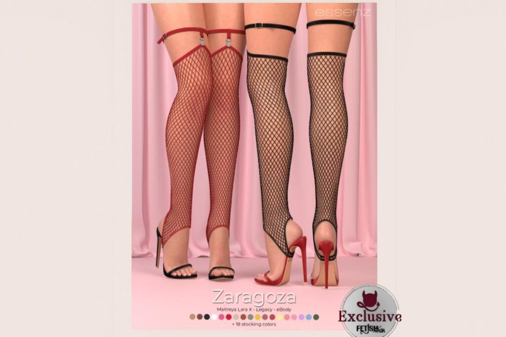 Zaragoza Heels - Legacy/MaitreyaX/Reborn, L$299-L$399 each/L$1399 FP