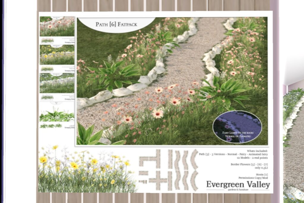 Path 6, L$299 each/L$1499 FP