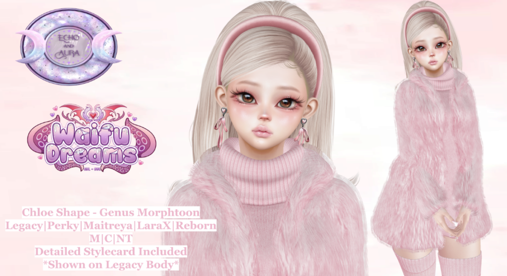 Chloe Shape &ndash; Genus Morphtoon/Legacy/Maitreya/Reborn/+mods