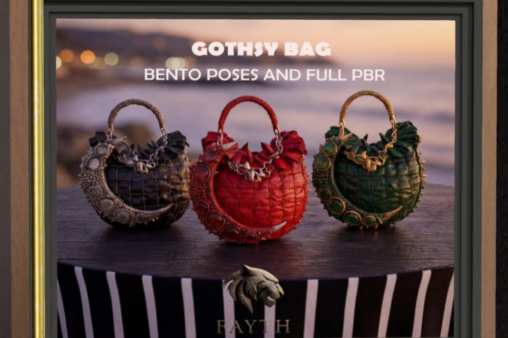Gothsy Bag, L$350 each/L$900 FP