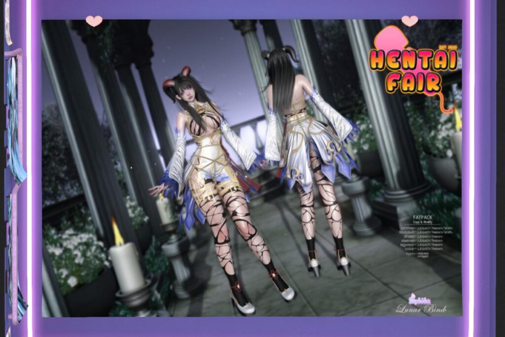 Lunar Outfit &amp; Accessories - Legacy/Reborn/+mods, L$200-L$388 each/L$588-L$2688 each FP/L$3688 MP