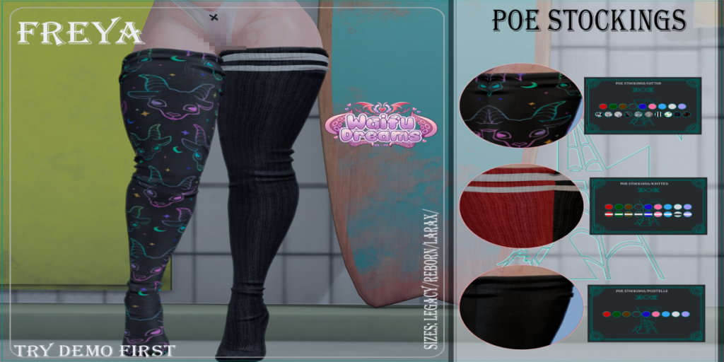 Poe Stockings - Legacy/MaitreyaX/Reborn