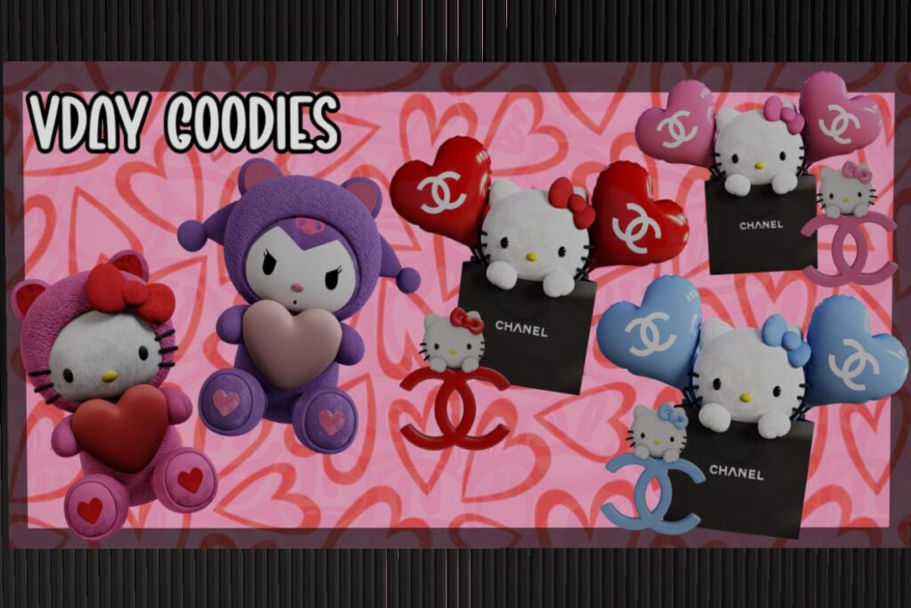 Vday Goodies, L$350-L$450 each