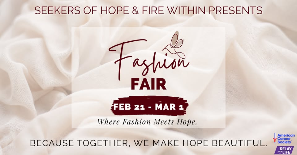 WHERE FASHION MEETS HOPE: RELAY FOR LIFE FASHION FAIR