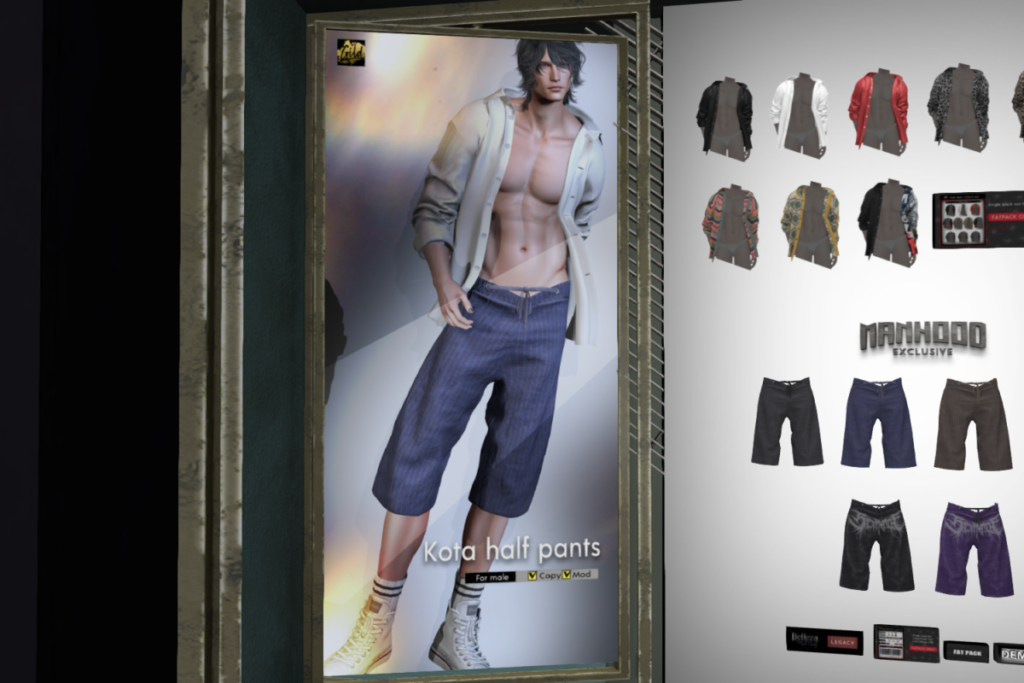 Kora Set - Jake/Legacy, L$154-L$161 each/L$700-L$840 each FP