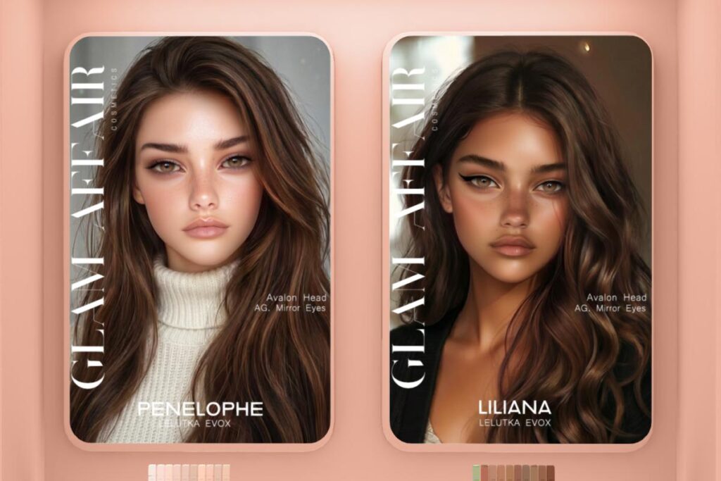 Penelope Skin - Evo X, L$799 each | Liliana Skin - Evo X, L$799 each