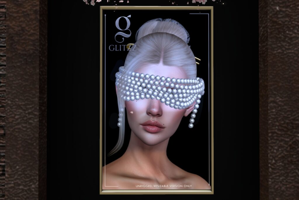 Pearls Blindfold, L$320