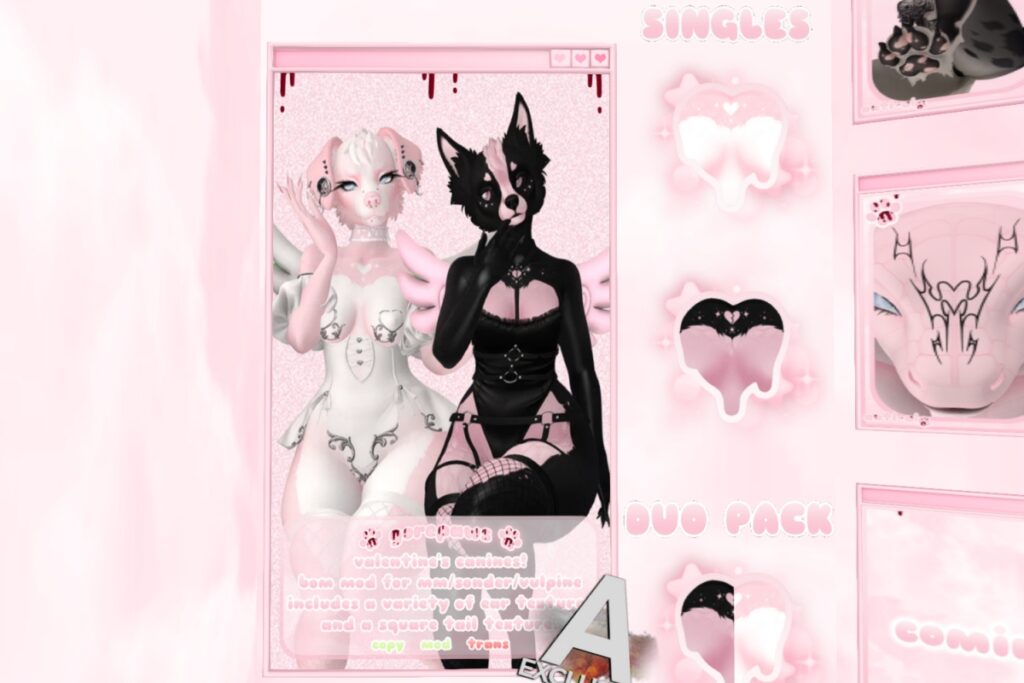 Chaotic Mod Kit - BOM/Marz Mutt/Sonder Pup/Vulpine, L$450-L$499/L$720-L$799 FP