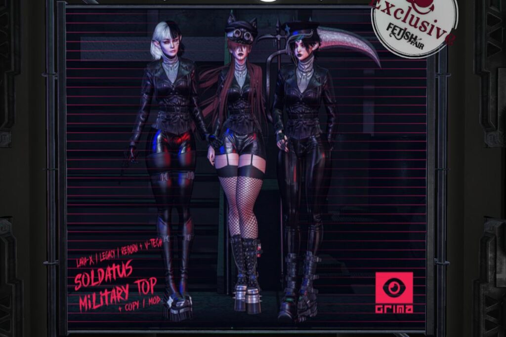 Soldatus Military Top - Legacy/MaitreyaX/Reborn/+mods, L$600