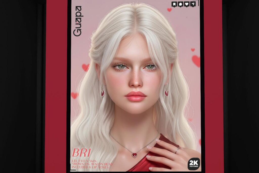 Bri Skin - EvoX, L$699 each/L$1099 FP