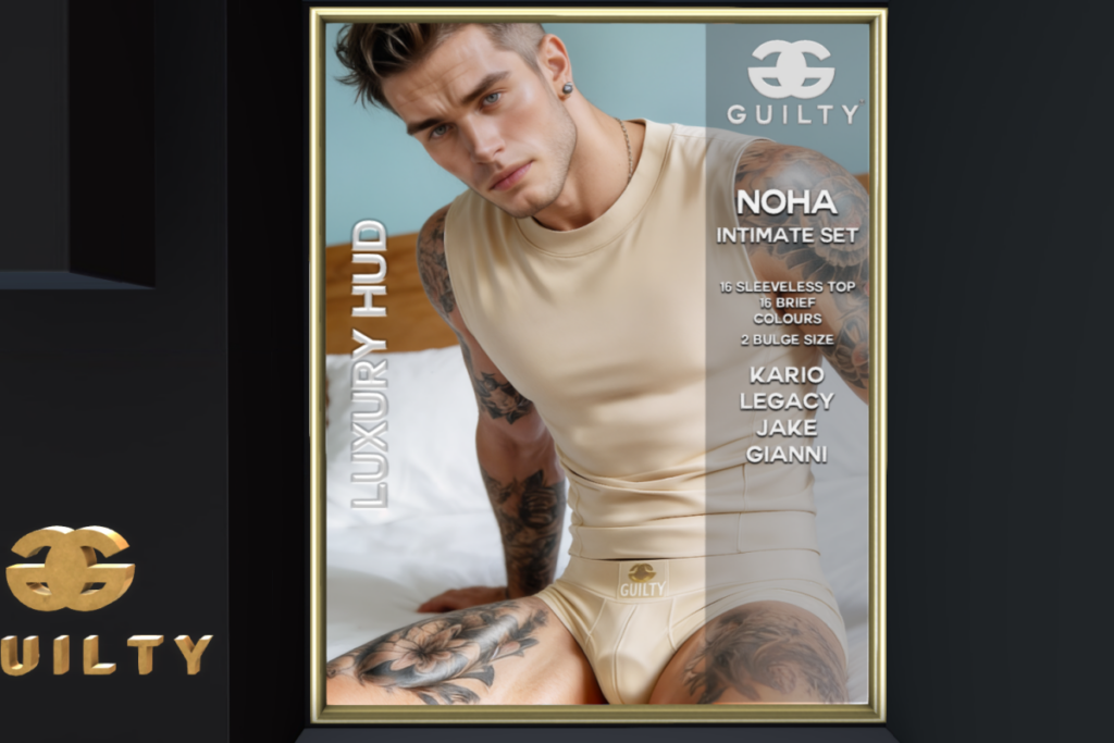 Noha Intimate Set - Gianni/Jake/Kario/Legacy, L$249 each/L$1099 each FP