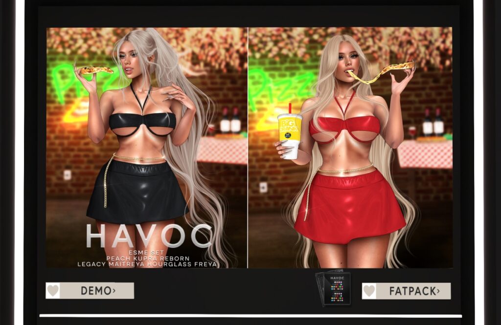 Esme Set - Freya/Inithium/Legacy/Maitreya/Peach/Reborn/+mods, L$299 each/L$1499 FP