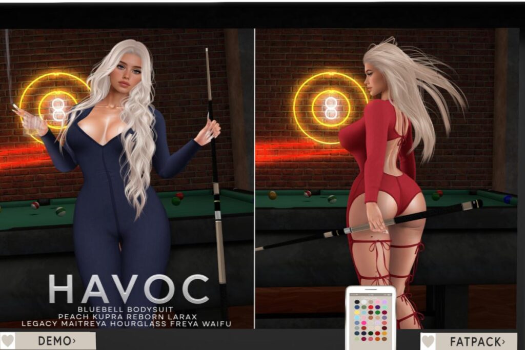 Bluebell Bodysuit - See AD for Fits, L$299 each/L$1999 FP