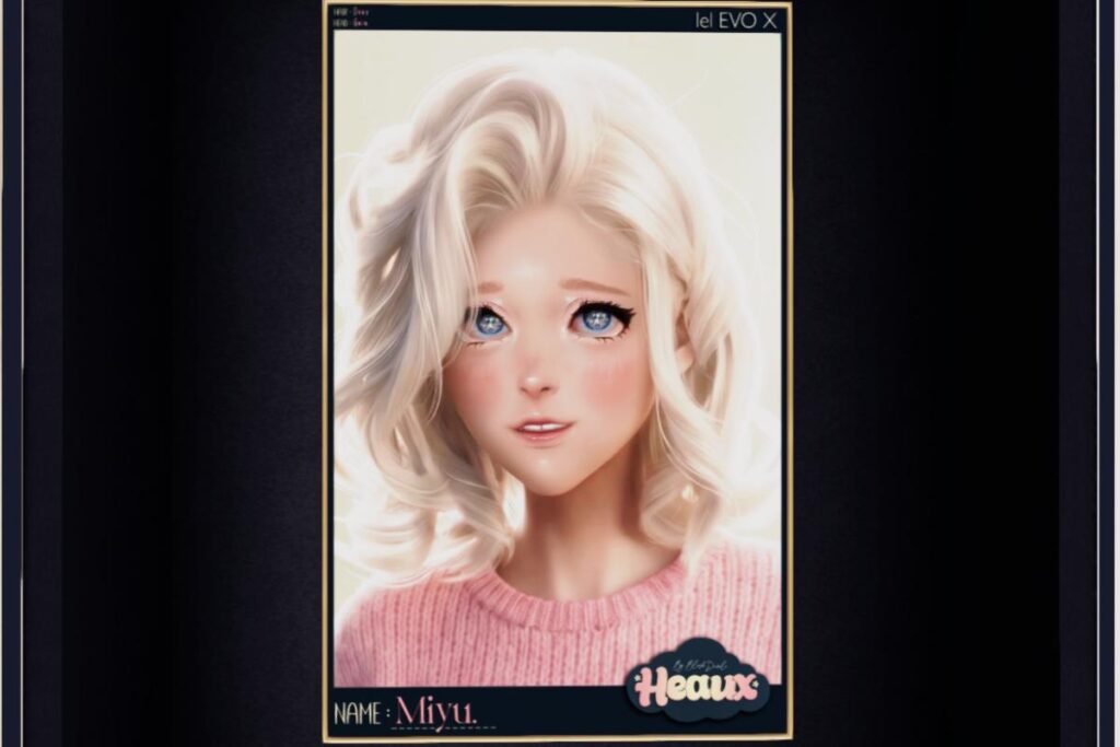 Miyu Skin - EvoX/Velour, L$799 each/L$4475 FP