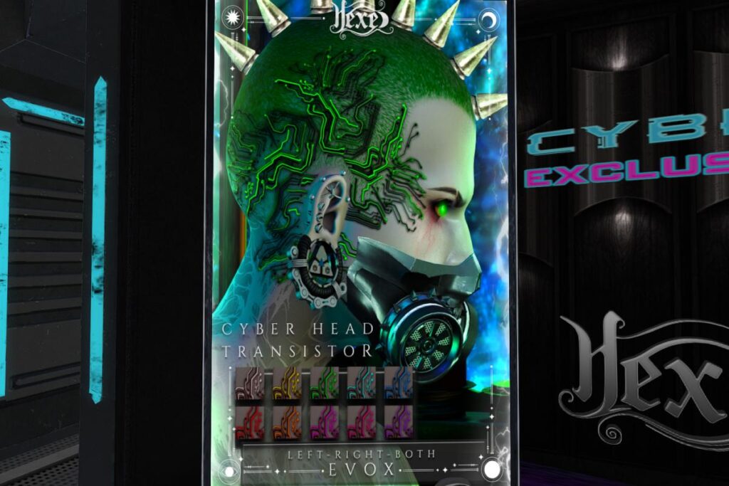 Cyber Head Transistor - EvoX, L$249