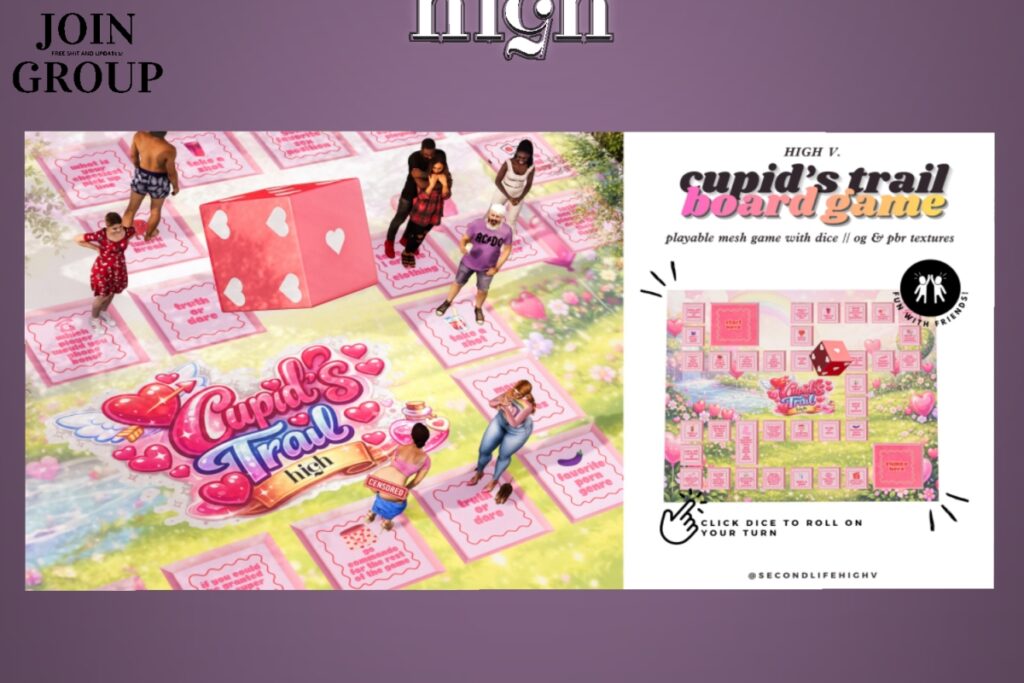Cupid's Trail Board Game, L$399