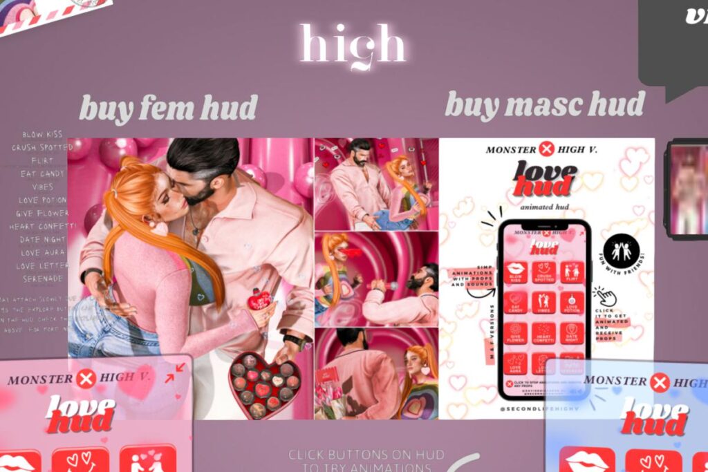 Love Hud, L$799 each