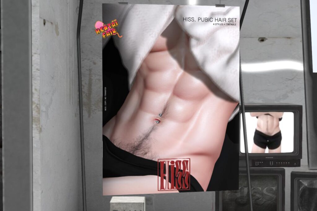 Pubic Hair Set, L$300