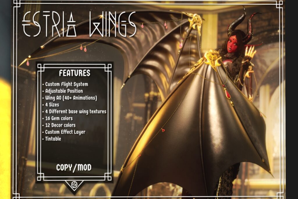 Estria Wings, L$1275