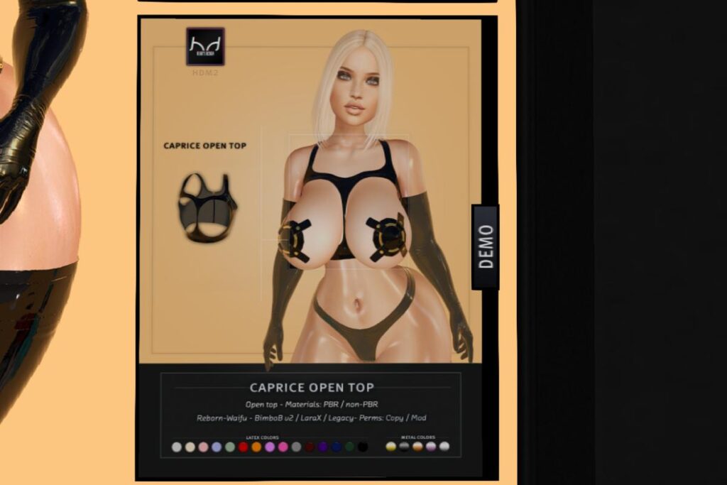 Caprice Open Top - Legacy/Reborn/+mods, L$245