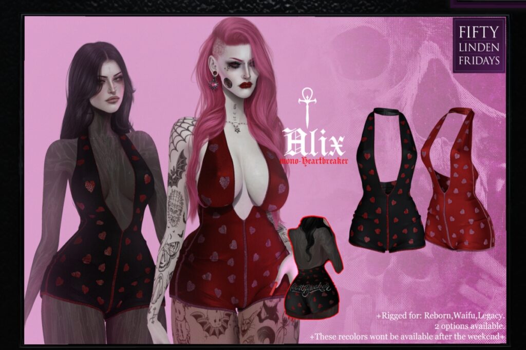 Alix - Legacy F/Reborn/+mods	<a href="http://maps.secondlife.com/secondlife/Sensual%20Desires/77/210/25" target="_blank">Teleport</a>