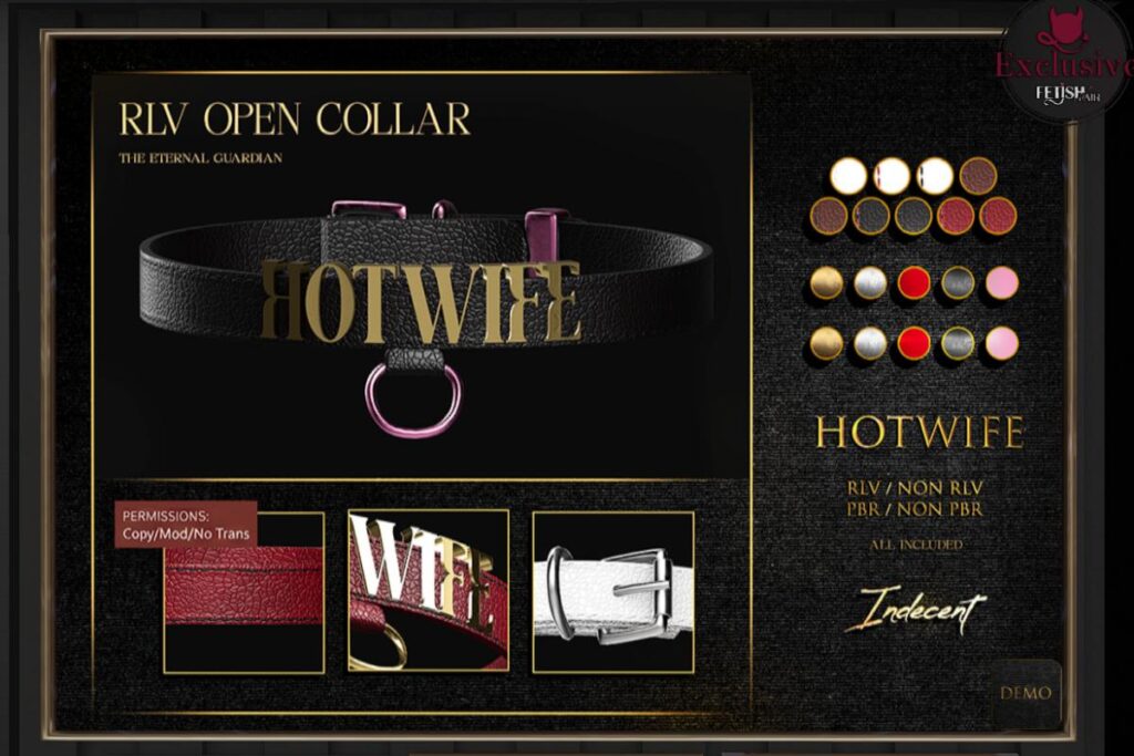 Hotwife Collar, L$490