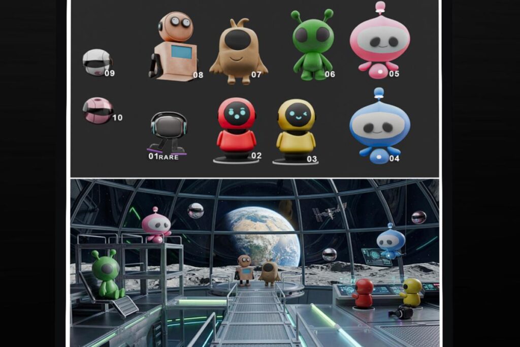 Cyber Buddies, L$59 per play