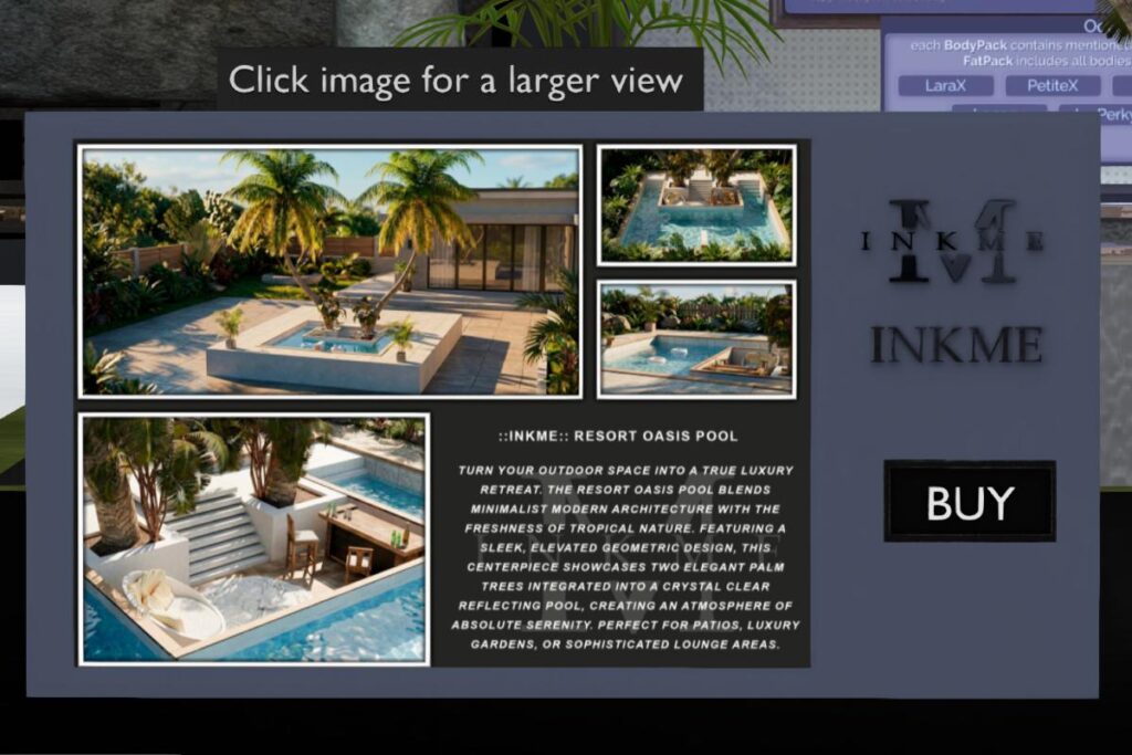 Resort Oasis Pool, L$450