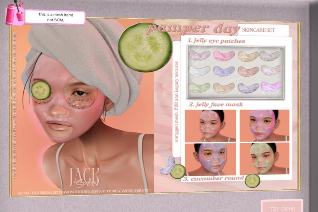 Pamper Day Set, L$255