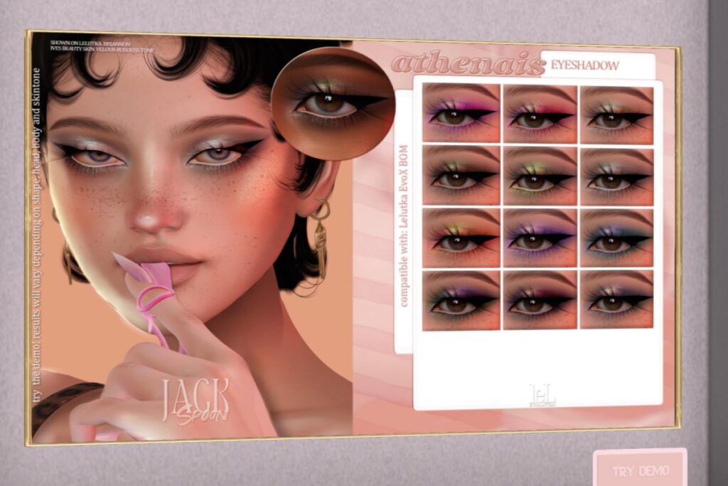 Athenais Eyeshadow - Evo X, L$255