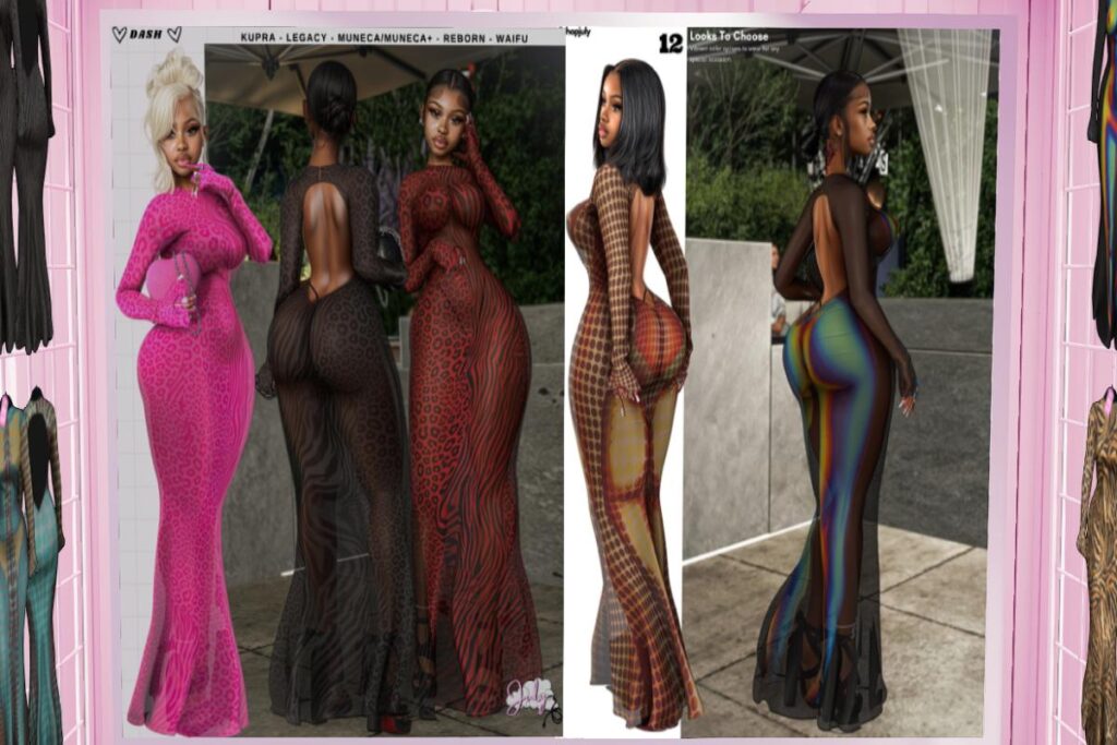 Dash Dress - Inithium/Legacy/Reborn/Yentements/+mods, L$349 each/L$1999 FP