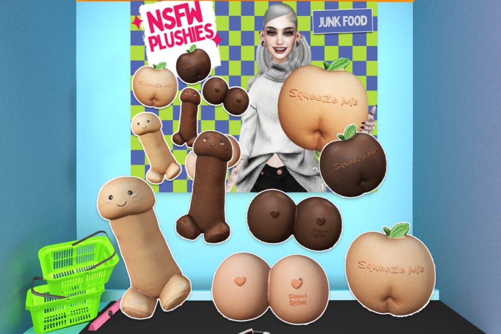 NSFW Plushies, L$275 each/L$1599 FP