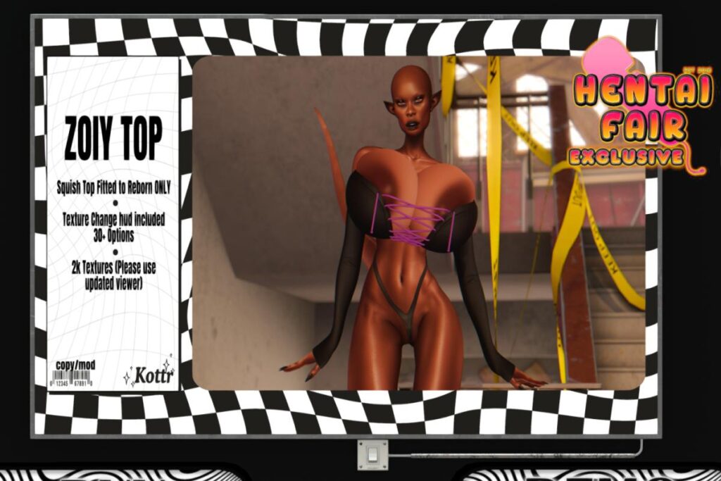 Zoiy Top - Reborn, L$1000