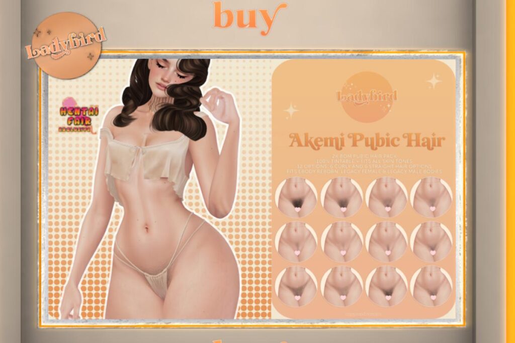 Akemi Pubic Hair, L$299