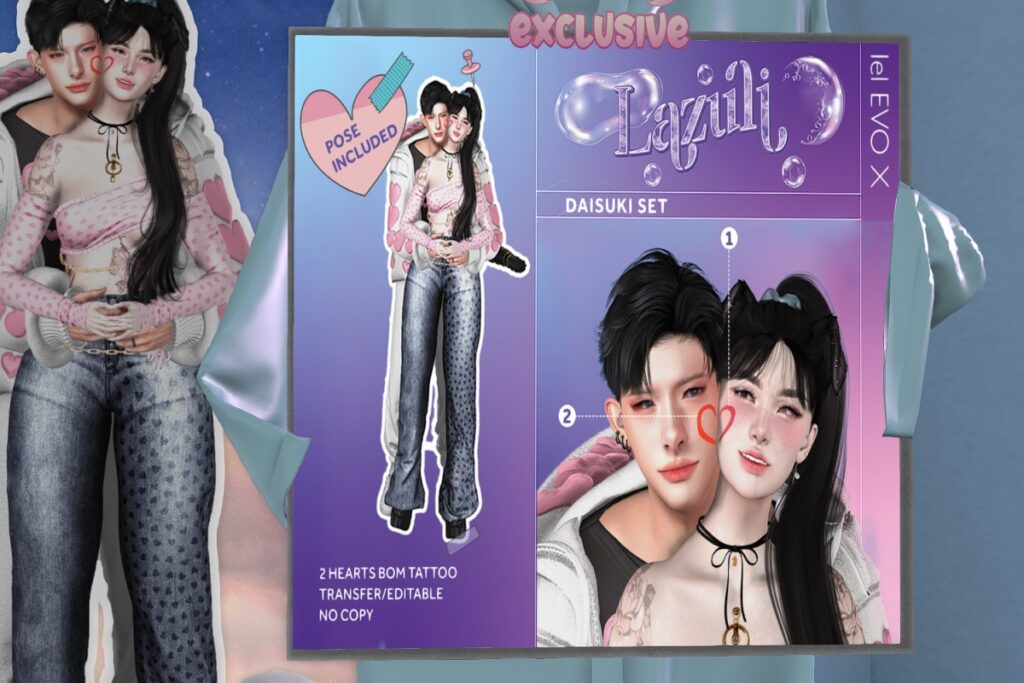 Daisuki Set - BOM, L$250