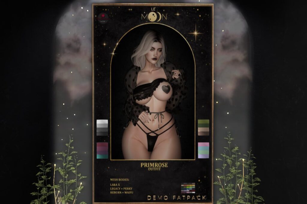 Primrose Outfit - Legacy/MaitreyaX/Reborn/+mods, L$400 each/L$1300 FP