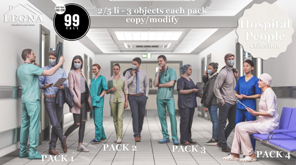 Hospital People	<a href="http://maps.secondlife.com/secondlife/Dark%20Desires/208/204/25" target="_blank">Teleport</a>