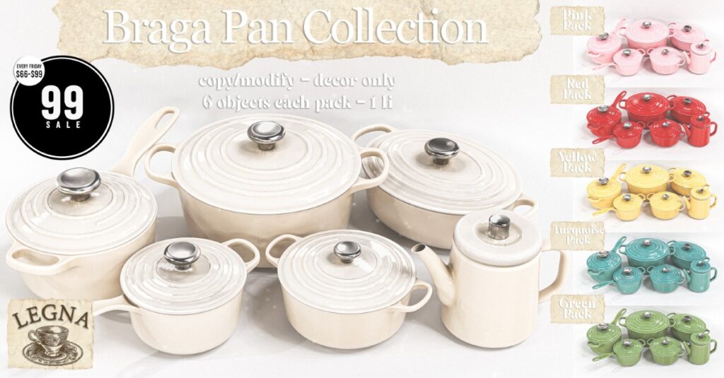 Braga Pan Collection Decor	<a href="http://maps.secondlife.com/secondlife/Dark%20Desires/208/204/25" target="_blank">Teleport</a>
