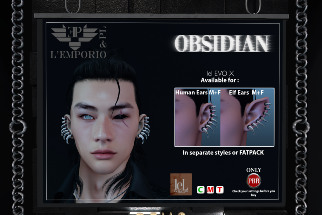 Obsidian - EvoX, L$300 each/L$400 FP