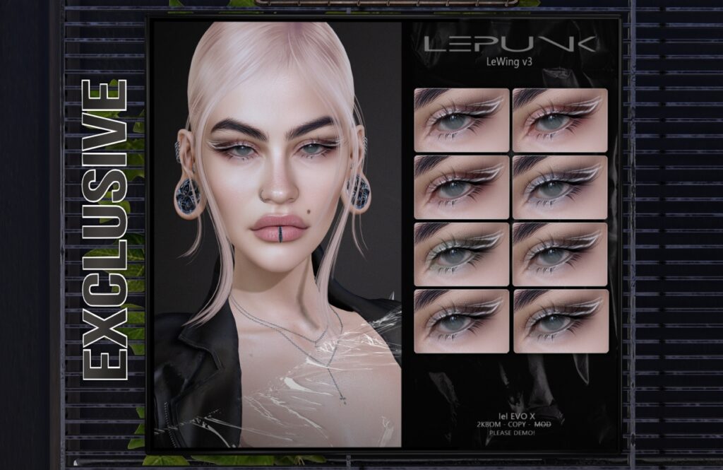 LeWing v3 Eyeshadow - EvoX, L$325 FP