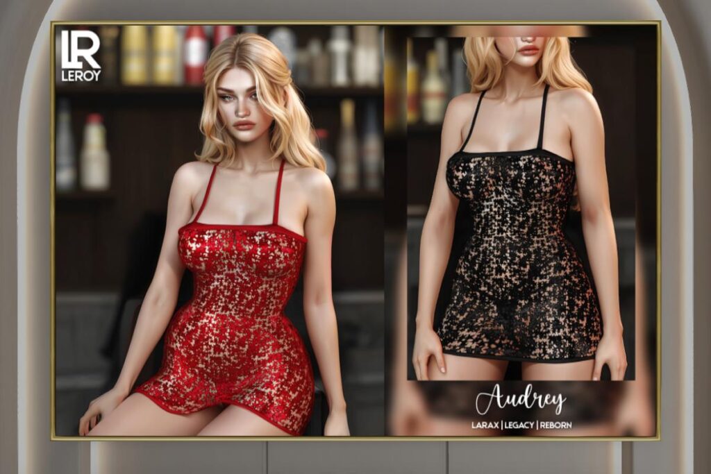 Audrey Dress - Legacy/MaitreyaX/Reborn, L$229 each/L$1499 FP