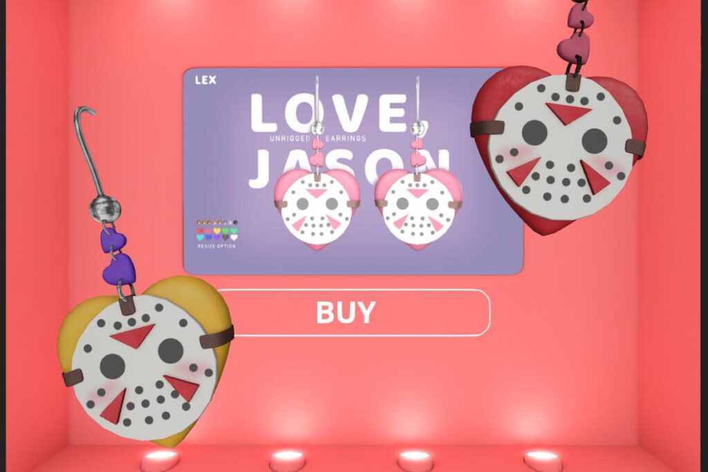 Love, Jason Earrings, L$249
